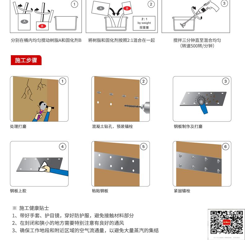 包钢桃江粘钢加固施工过程